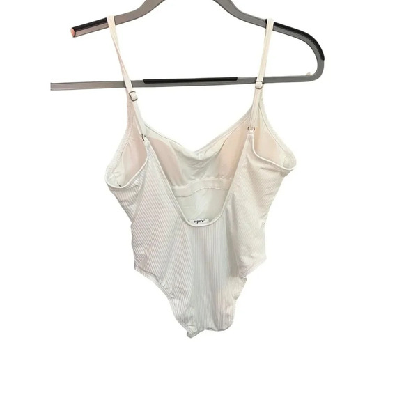 Andie Laguna Low Back Ribbed One Piece Swimsuit - Picture 5 of 5